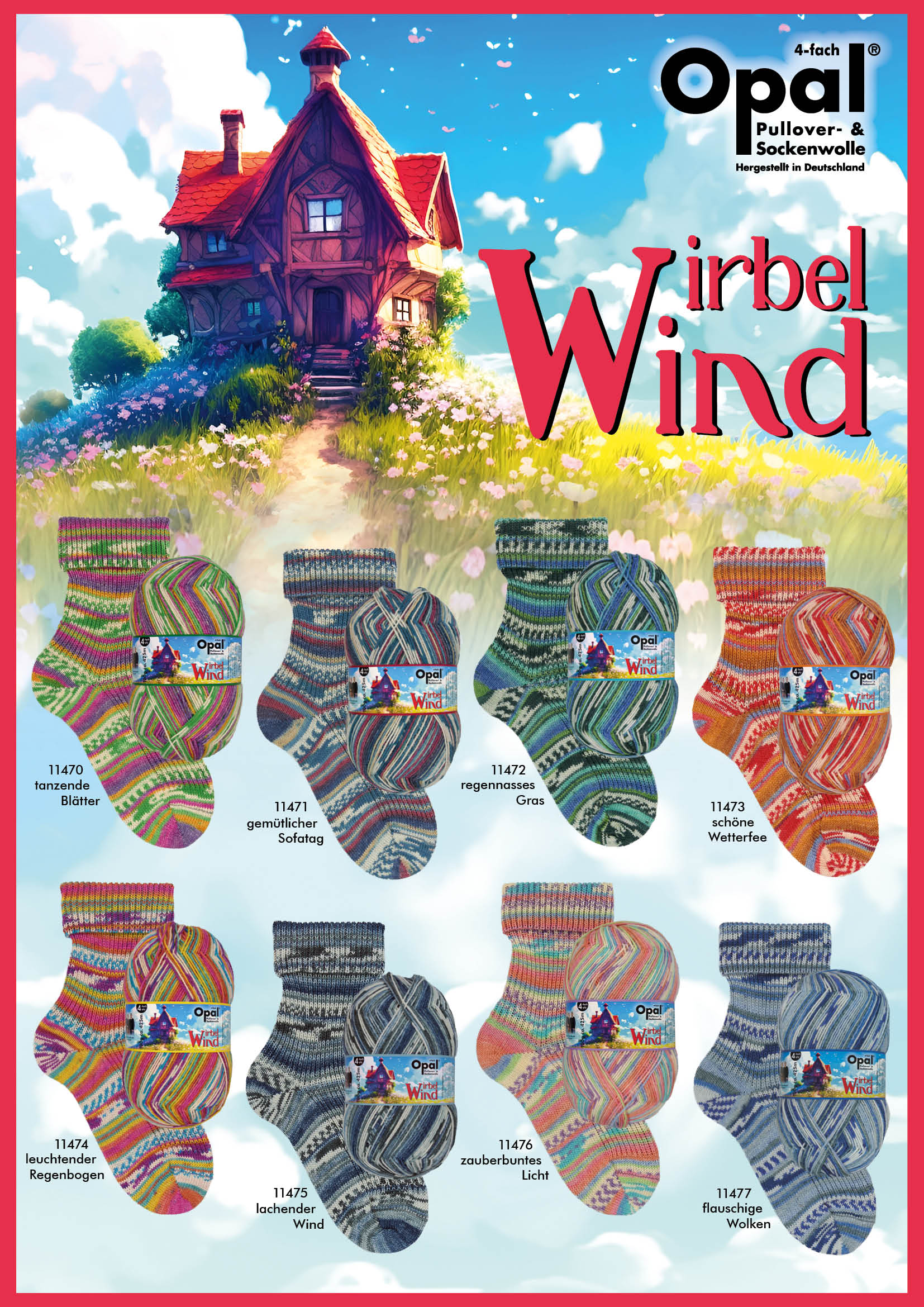 Opal 4-fach Wirbelwind
