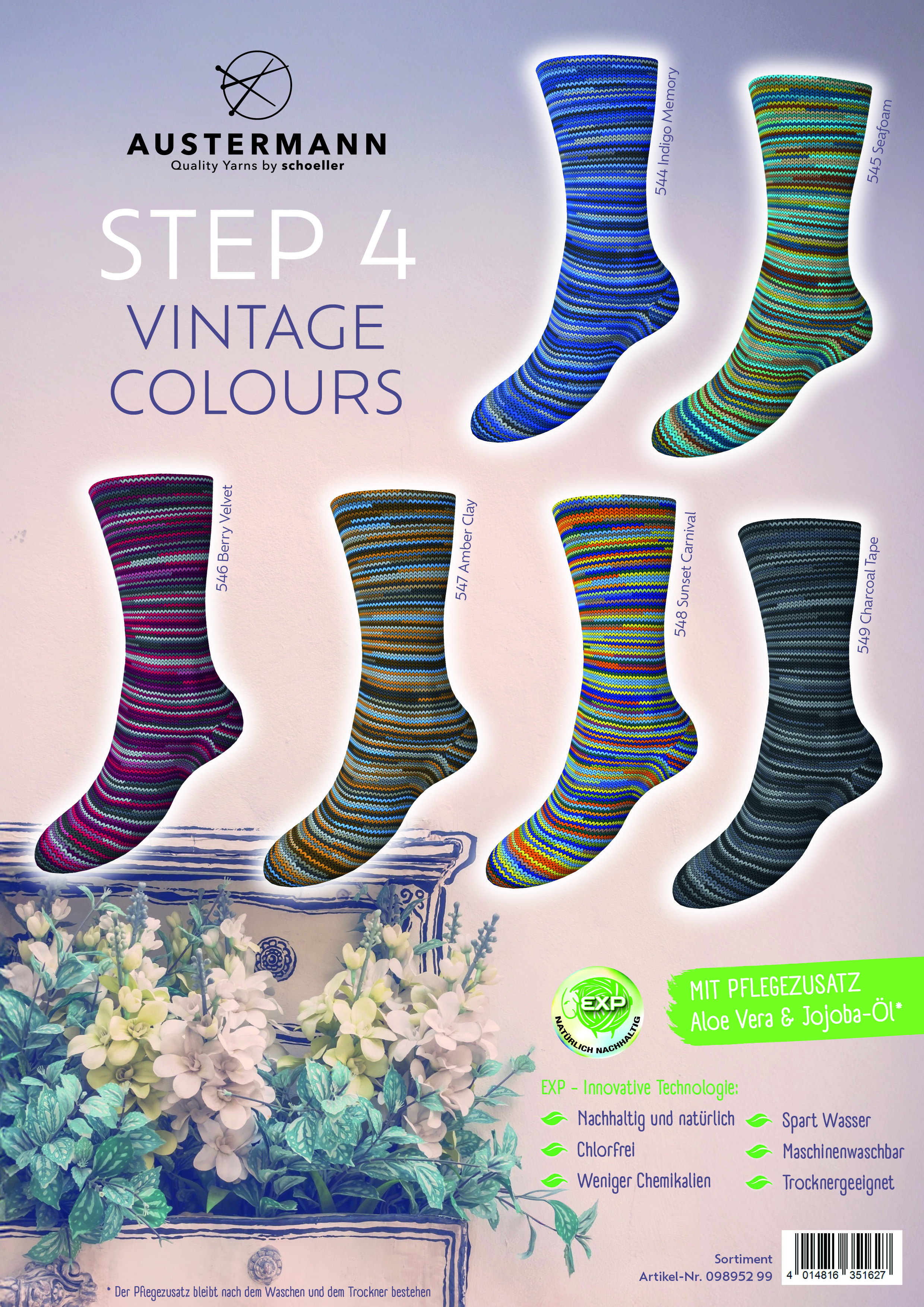 Step 4 Vintage Colours