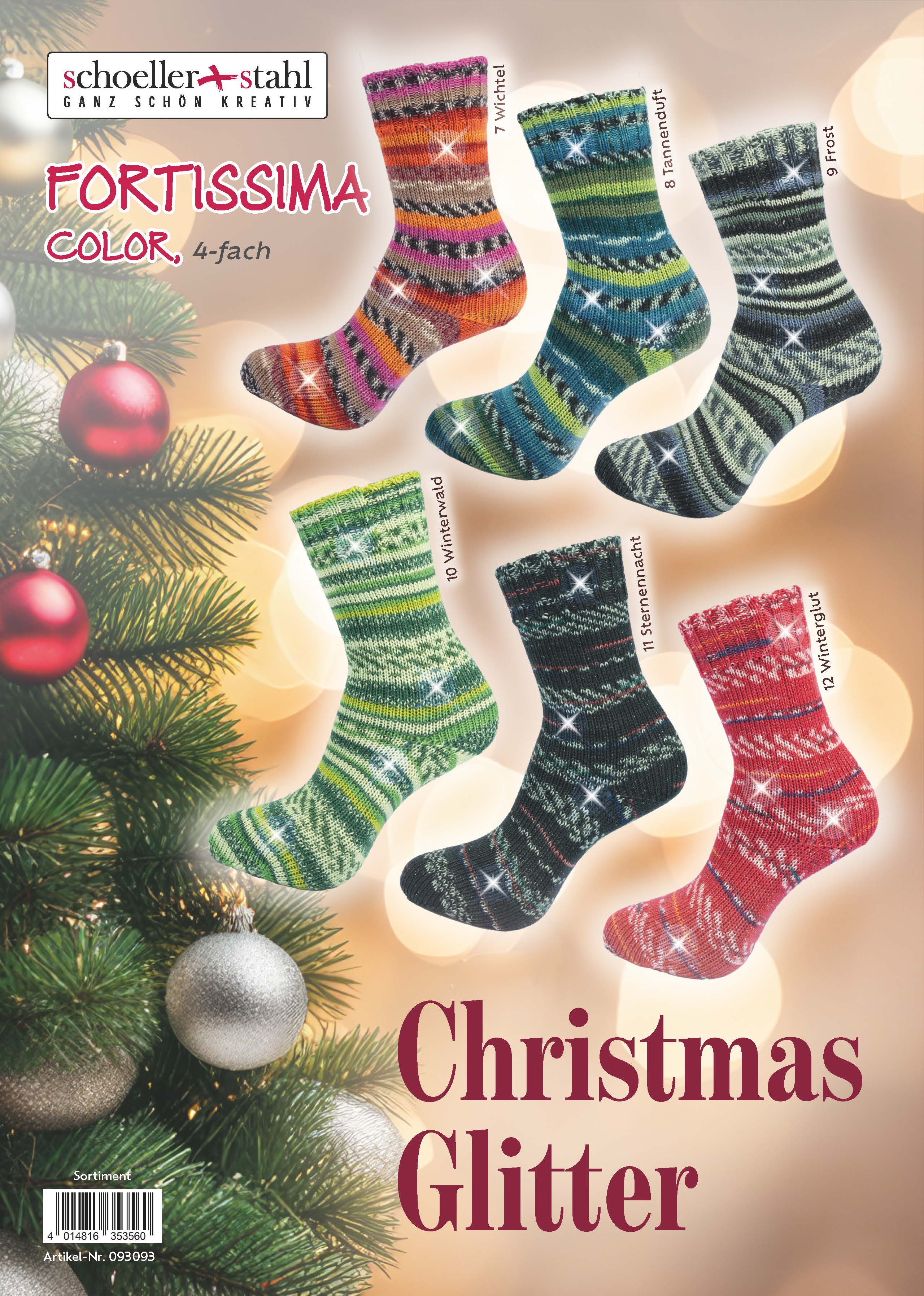 Fortissima Color 4-fach Christmas Glitter