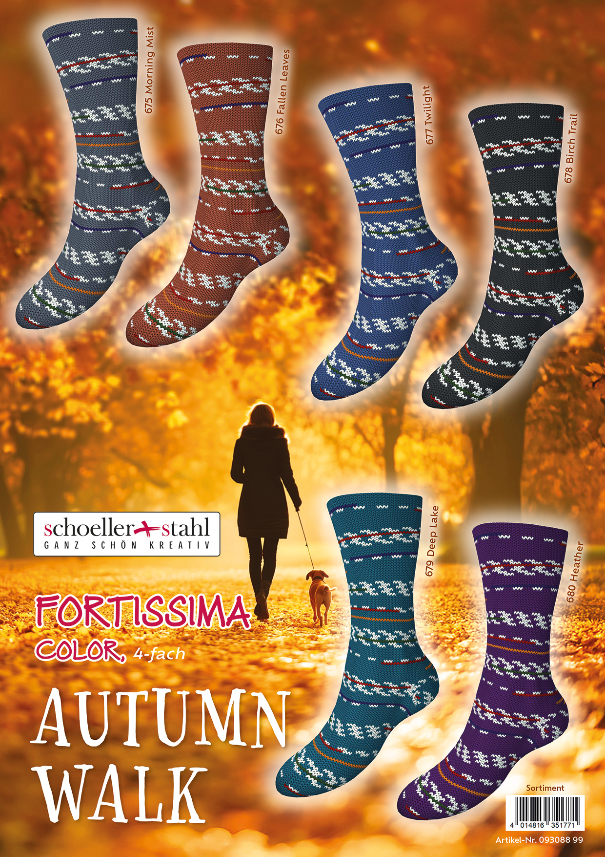 Fortissima Color 4-fach Autumn Walk