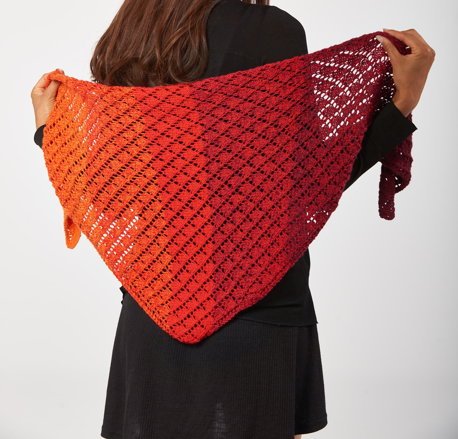 Modell 18049  Tuch Merino Lace - Anleitung gratis
