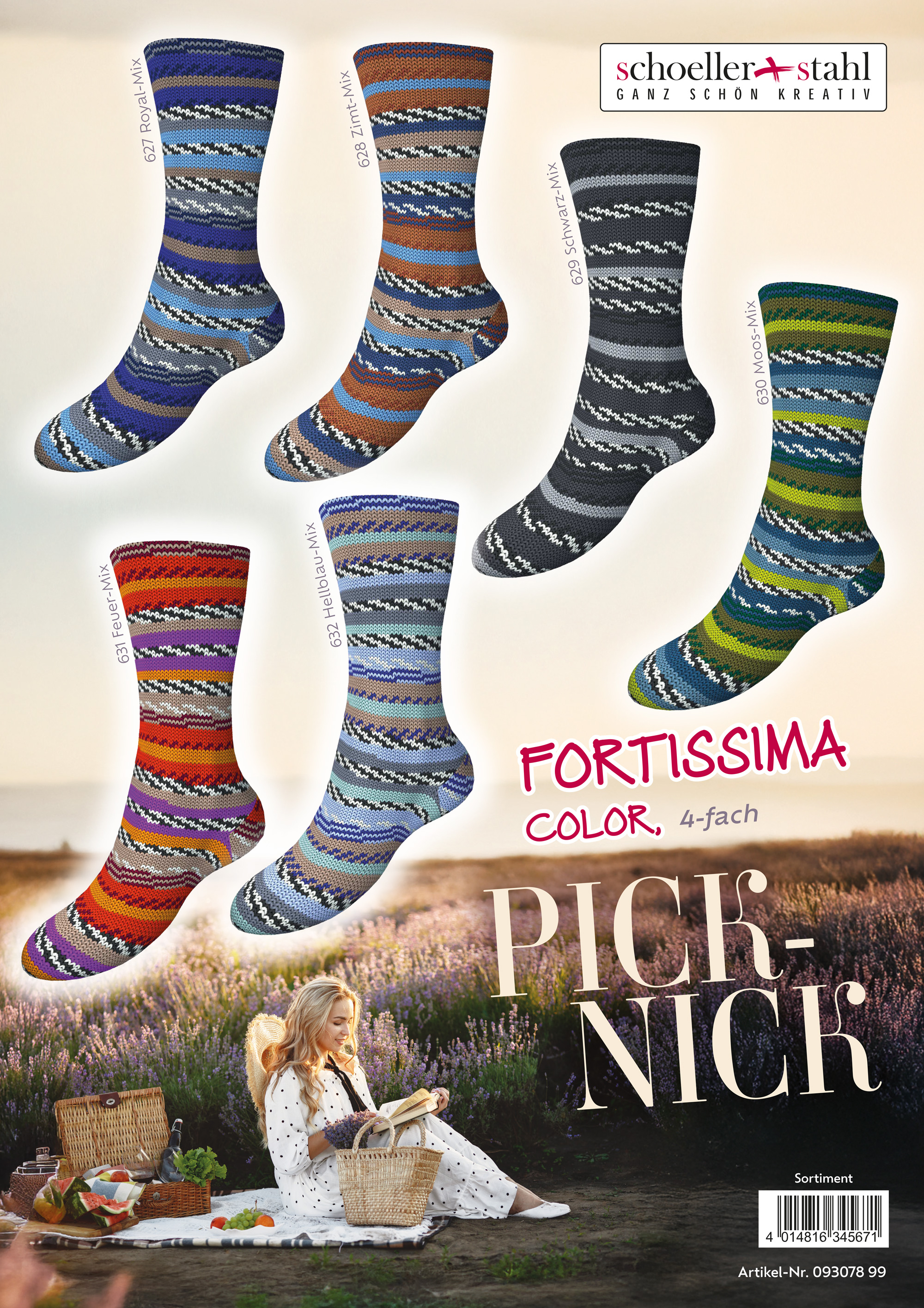 Fortissima Color 4-fach Picknick