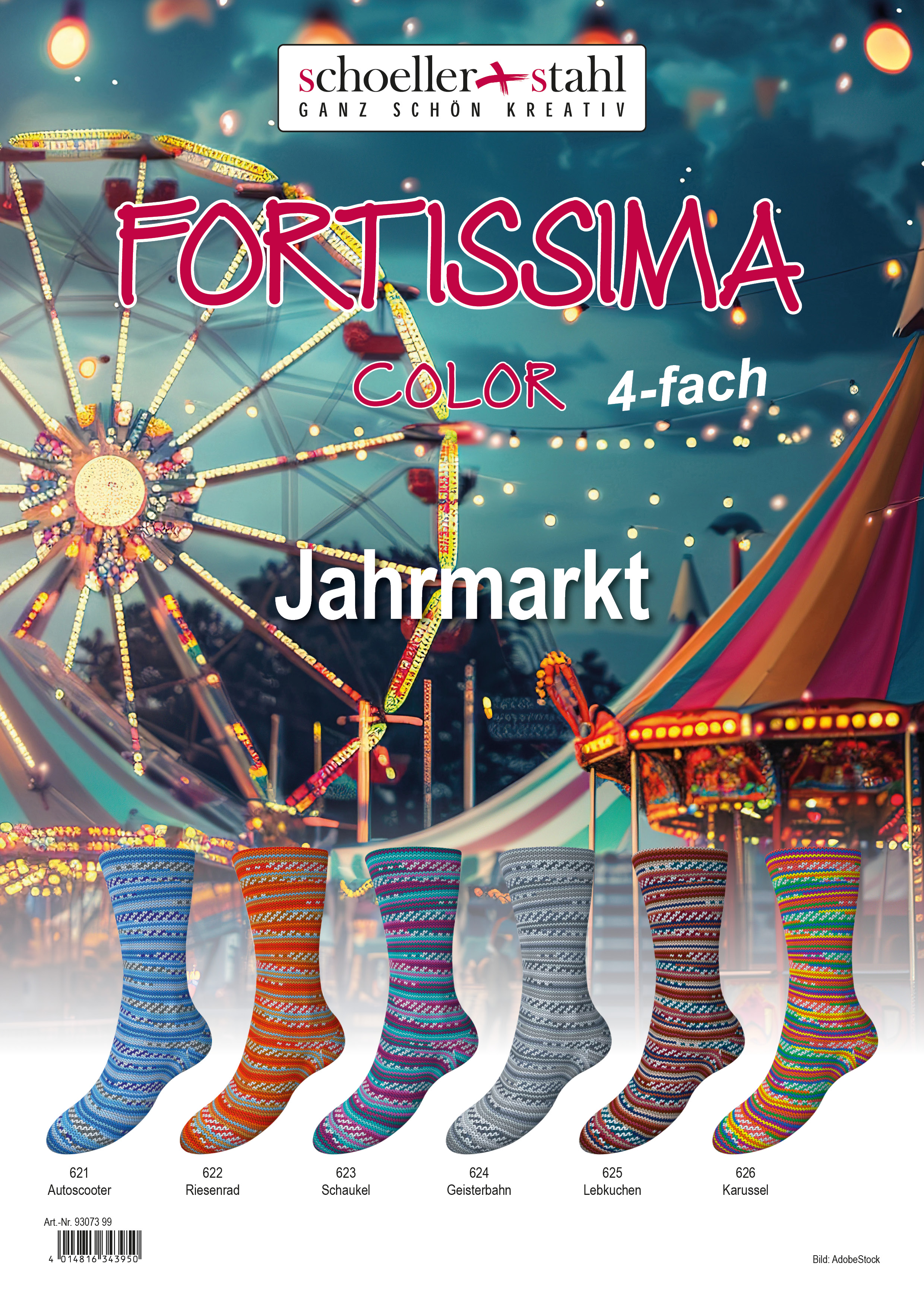Fortissima-Color-4-fach-Jahrmarkt-Poster Fortissima Color 4-fach Jahrmarkt