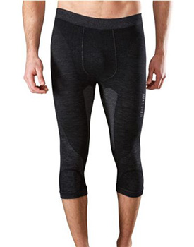 Merino Funktionshose Herren 3/4 lang
