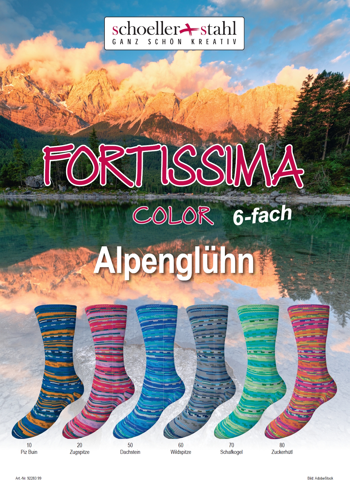 Fortissima Color 6-fach Alpenglühn
