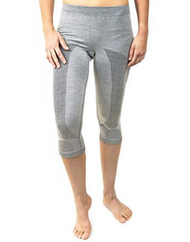 Merino Funktionshose Damen 3/4 lang