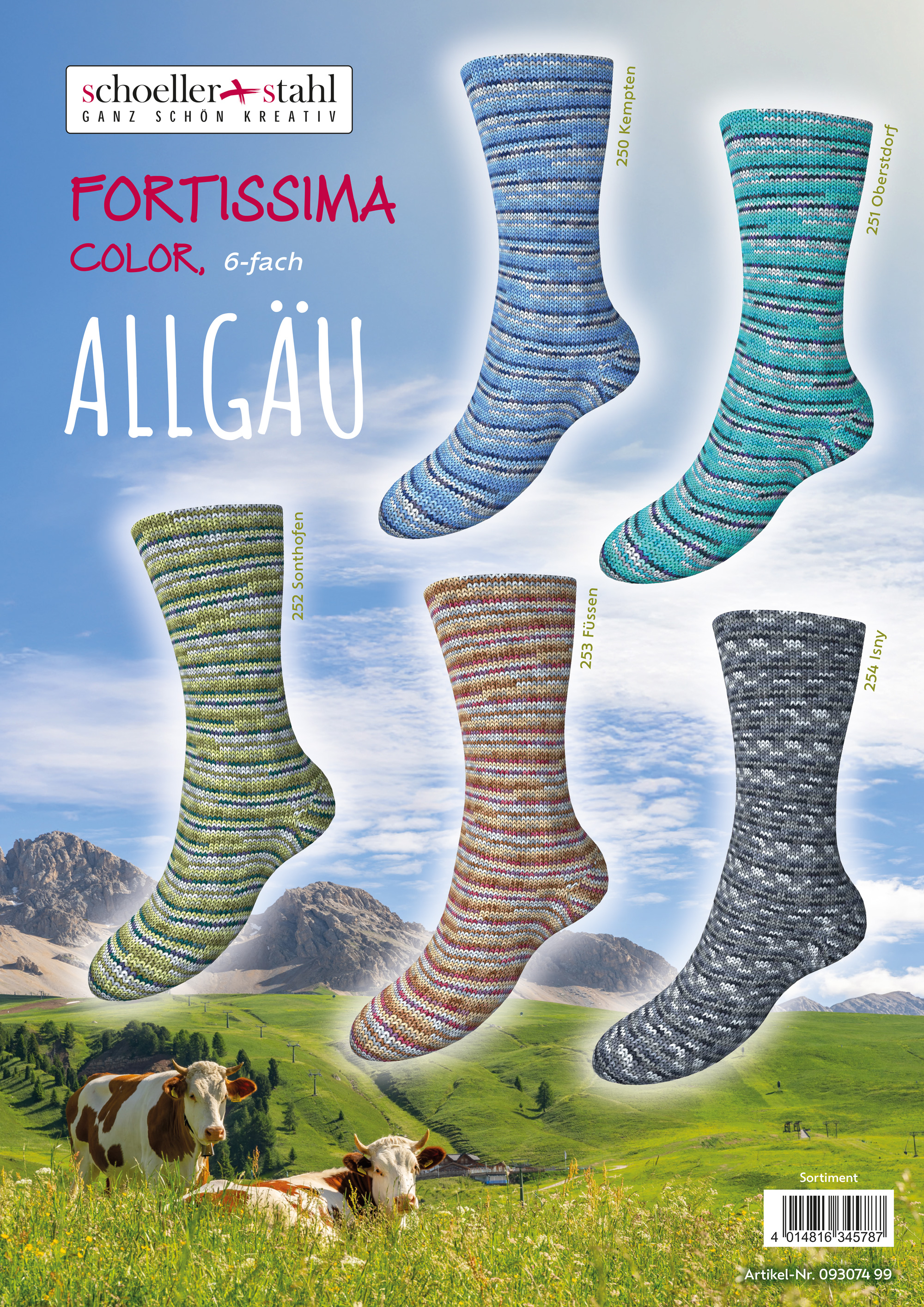 Fortissima Color 6-fach Allgäu