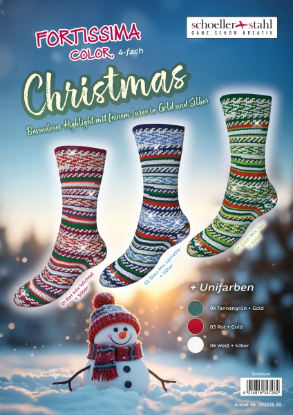 02 Blau Mix Lametta + Silber