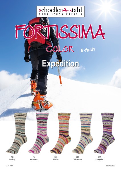 Poster-FortissimaColor-6fach-Expedition 205 Mexiko