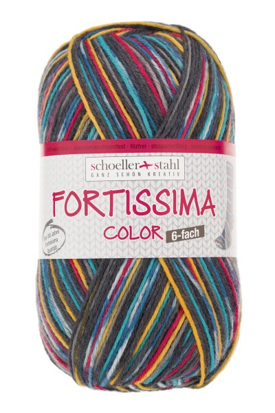 Fortissima_Color_6fach_161_RGB 161 Petrol-Bunt